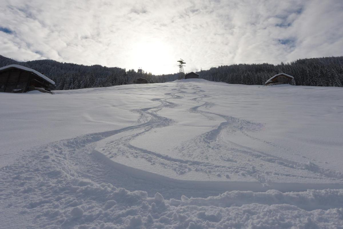 Ferienwohnung Ausblick Zillertal Hainzenberg Bagian luar foto